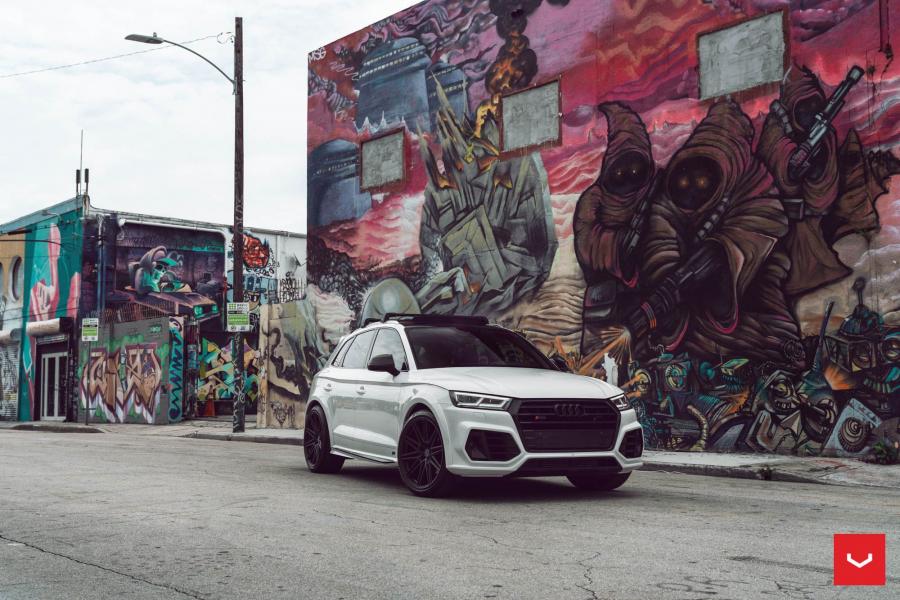  Audi SQ5 by ABT on Vossen Wheels (CV10) 2019 года  (фото 1 из 14)